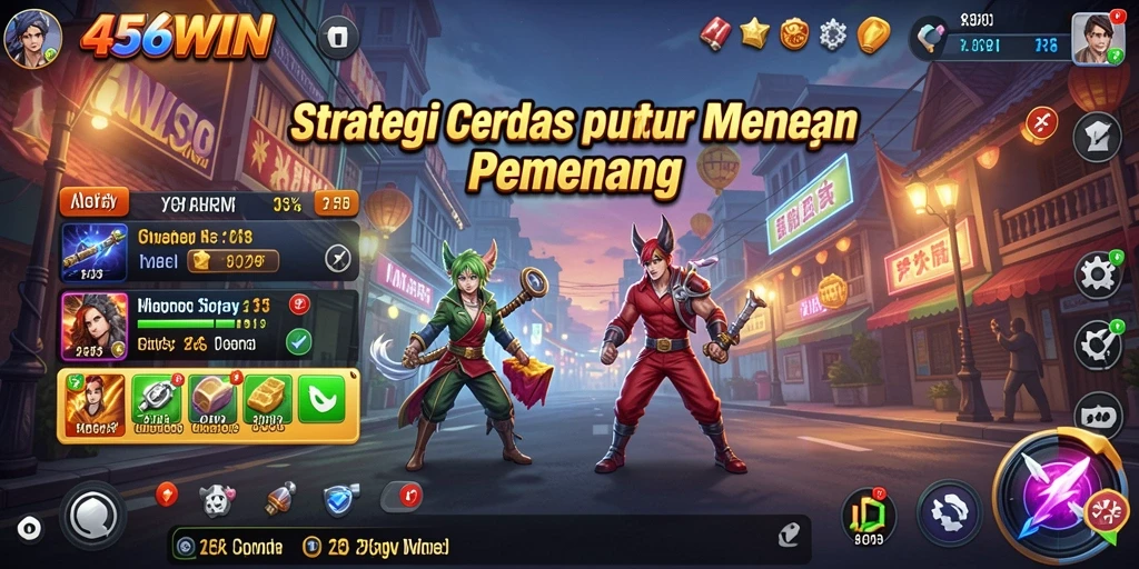 Tampilan gameplay menegangkan dari 456WIN dengan strategi mendalam.