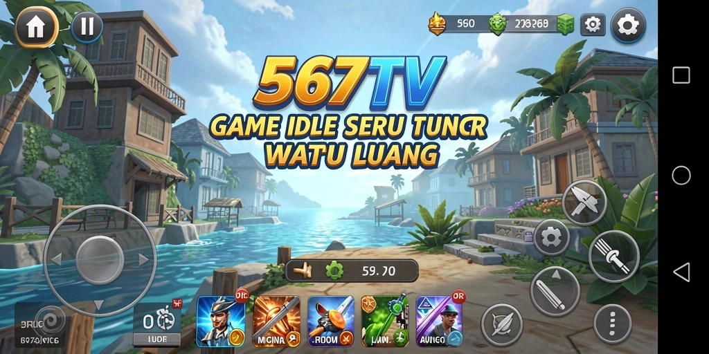 Tampilan gameplay <strong>567TV</strong> yang mengasyikkan dan penuh warna.