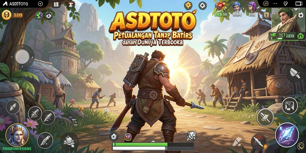 Tampilan gameplay Open World yang mendebarkan dan interaktif.
