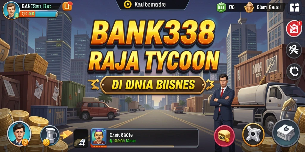 Tangkapan layar utama BANK338 menampilkan gameplay Tycoon yang menarik.
