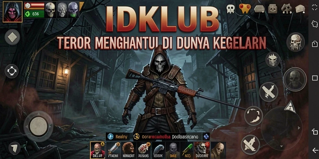 Gameplay menyeramkan dari IDKLUB yang penuh ketegangan.