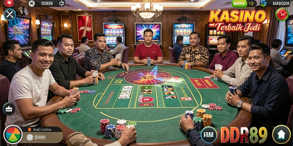 Tampilan gameplay Kasino yang menarik dan interaktif di IDR89.