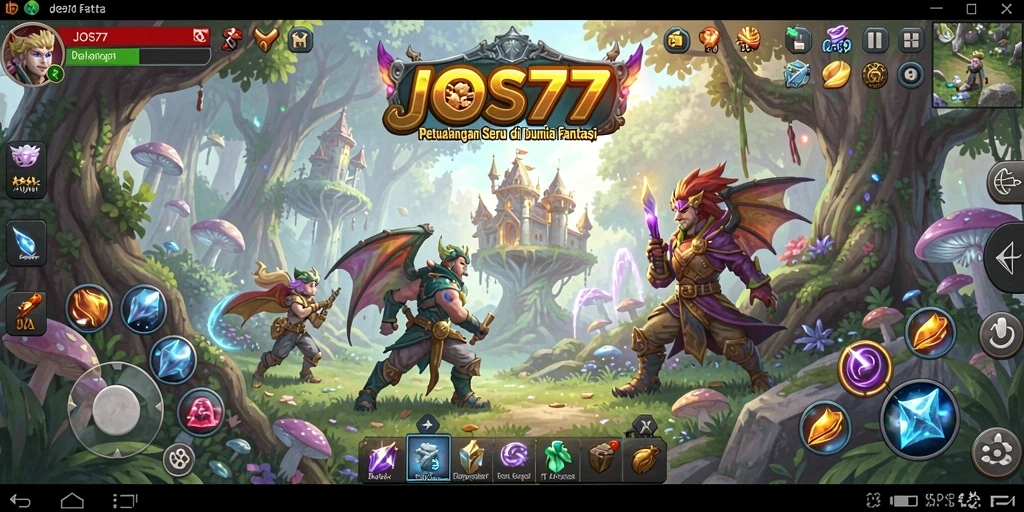 Gameplay penuh petualangan di dunia fantastis JOS77.