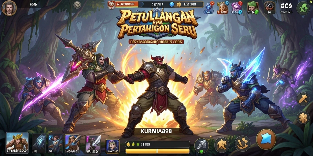 Tampilan gameplay KURNIA898 yang seru dan mendebarkan.