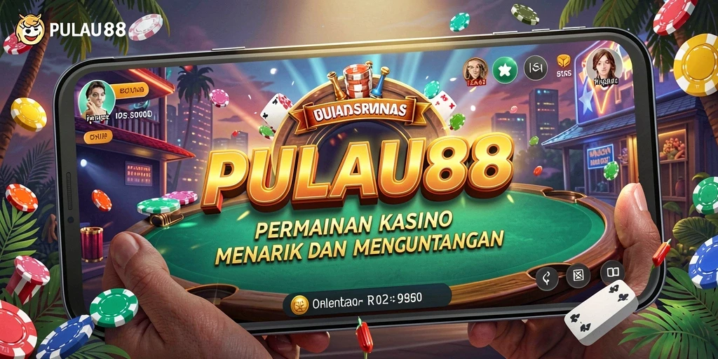 Tampilan gameplay seru di aplikasi Kasino PULAU88.