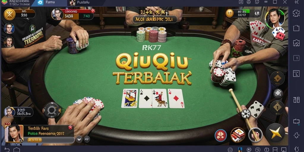 Screenshot gameplay QiuQiu yang seru dan penuh strategi.