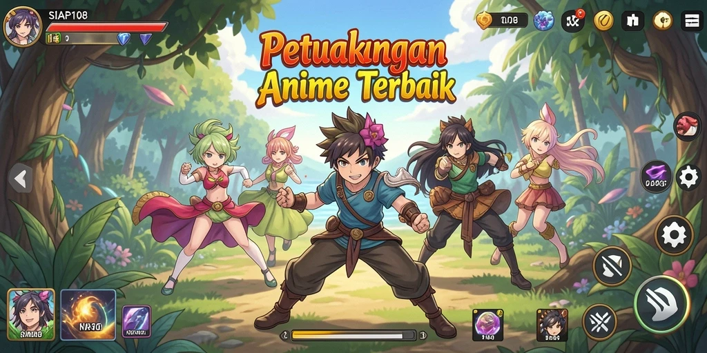Tampilan grafis menawan dalam gameplay SIAP108.