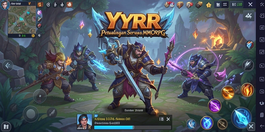 Tampilan gameplay <strong>YYRR</strong> yang memukau dan penuh aksi.